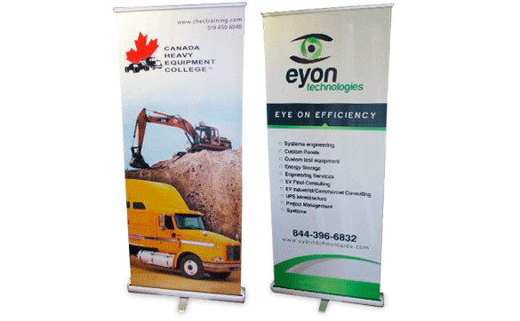 Vinyl Stand Up Banners